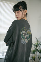 26SS★ ドルフィンハーツピグメント半袖Tシャツ