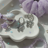 [ITZY Yuna Piercing] The Little Butterfly Huggies Piercing