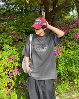 OwarピグメントショートスリーブTシャツ