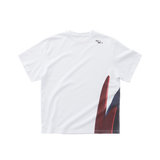 EEERRR サイドサーフボードアートワークTシャツ (ホワイト)