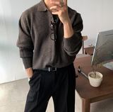 オールデイセミオーバーハッチカラニット