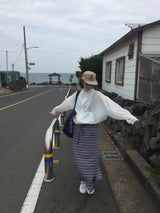 YWDツイル エコバッグ ネイビー