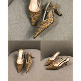 Leopard Heels