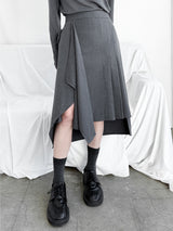 BIG POCKET WRAP SKIRT