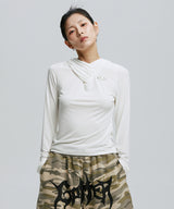 SYMBOL DRAPED HOODIE_WH