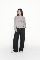 25SS デストロイデニムバドパンツ ブラック