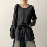 Bolton Loose Fit Pocket Belt Knit