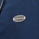METAL ELLIPSE LOGO ZIP HOODIE