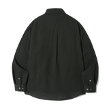 Double Layer Gauze Shirts (Olive)