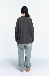 26FW★ Uni Star Layered Pigment Long Sleeve