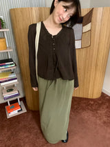 Pie long skirt
