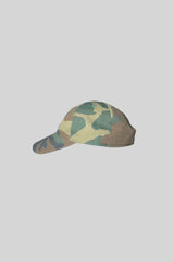 "1 OF A KIND" LOGO 6 PANEL CAP(CAMO)