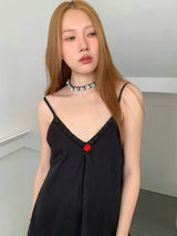 spangle flower necklace
