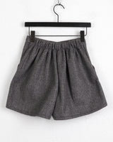 Dini Basic Wool Pintuck Winter Shorts