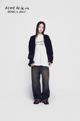 24FW HOSHI X ADLV タイガースケッチ 半袖Tシャツ クリーム