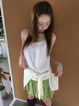 シナモンサマーVネックニット (6color)