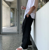 ファーストクールエアナイロンバンディングワイドパンツ