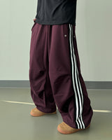 Face Track Line Snap Pants