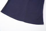 Halter Strap Layered Short Sleeve T-Shirt 231330362