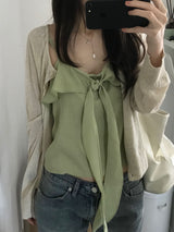 Aren Tie Bustier (2 colors)