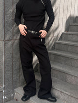 [S/F] Ragaln golgi side zipper slim t-shirts(3color)