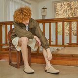 CHUBASCO CANTO BACK STRAP MULE CC2409 TAUPE