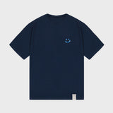 [UNISEX] SKY Cloud Drawing Smile Short Sleeve T-shirt
