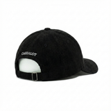  Corduroy ball cap - black
