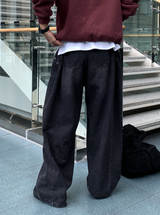 Warners 3003 Daily Side Snap Wide Banding Denim Pants