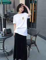 UNITY pure cotton short sleeved white
