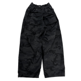 camo bio washed distressed pants