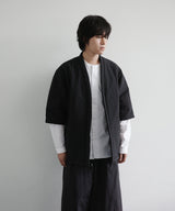 RELAX PADDING CARDIGAN BLACK