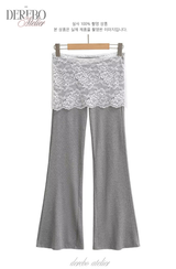 Racing Stretch Flare Soft Pants