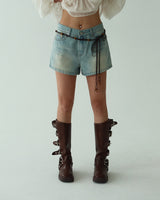 Honey Light blue Short pants Shorts