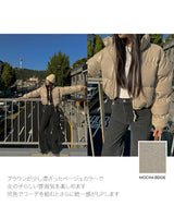 クロップドパデッドジャケット