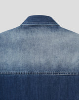 No.1384 crop western denim SHIRT