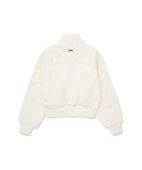 Women’s Sherpa Zip-Up Jacket Ivory