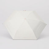 [UV 99.% カット]kenopi Sunshine Farmhouse 3-Folding Parasol - Baby Pink Stripe