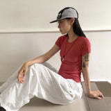 ロバック ベーシック ラウンド 半袖 Tシャツ