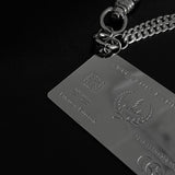 BYATTENTION Card Keyring