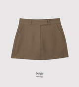 クラシックベーシックミニスカート (3color)