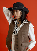 Love Safari Hat (black)