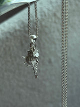 [925silver] トップシェルネックレス