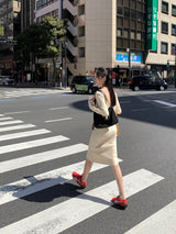 ジャービックバックロングドレス