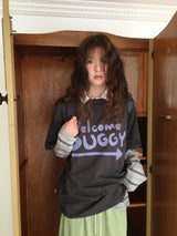 YWD WELCOME T-SHIRTS_CHARCOAL (1color)