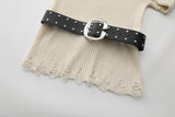 Lucid Cutting Off-Shoulder Knit