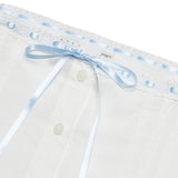 リボンフリルスリーブレス(White)