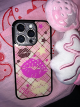 chocolate lips glass case
