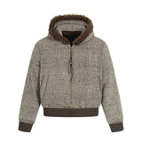 Teddy Winter Fur Hood Jacket 233507828