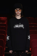 SNOW LOGO LSV T SHIRT / BLACK